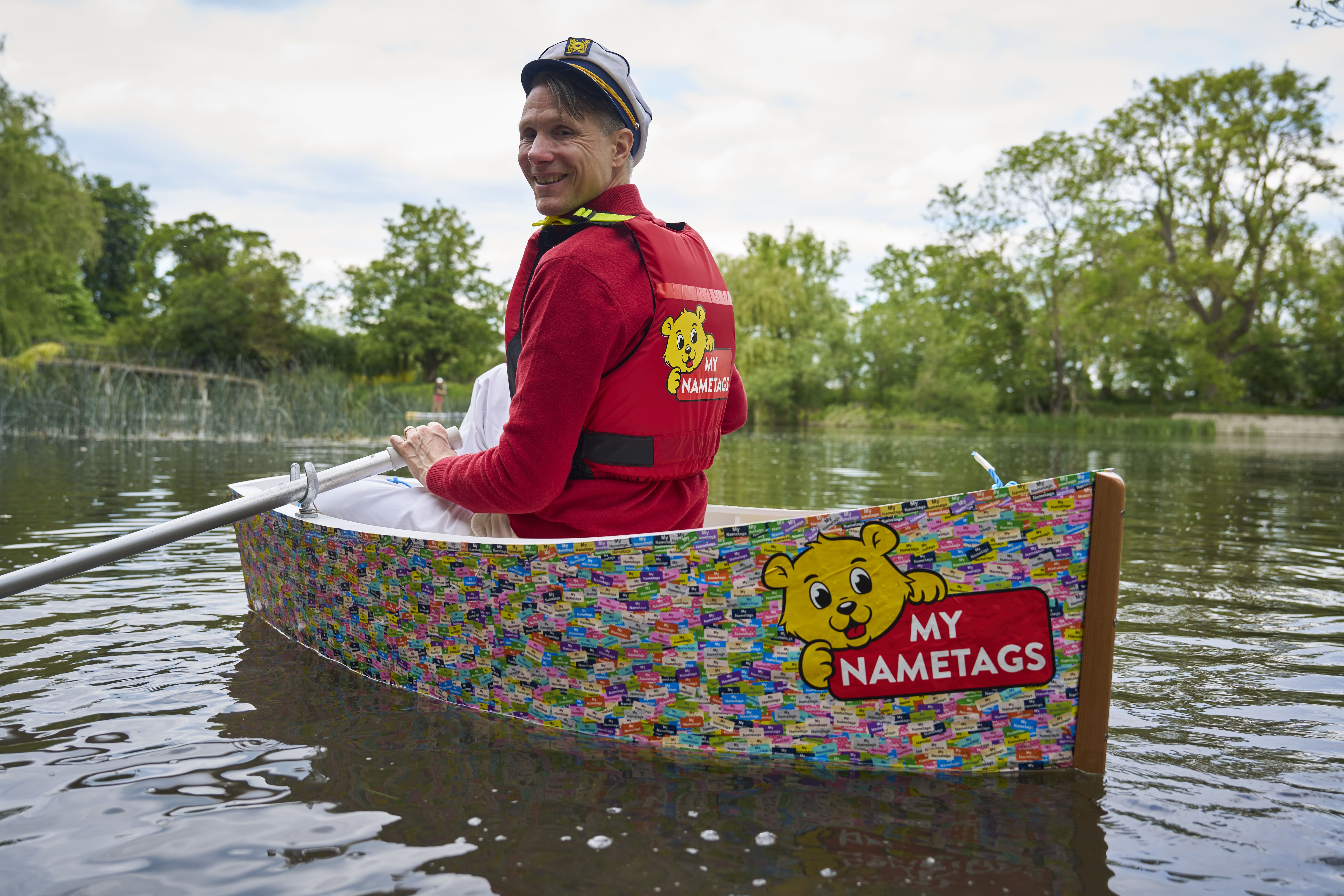 We Built a Boat Out of Waterproof Name Labels &ndash; and Rowed It Down the Thames
