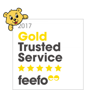 My Nametags Strike Gold In Feefo's Trusted Service Awards!