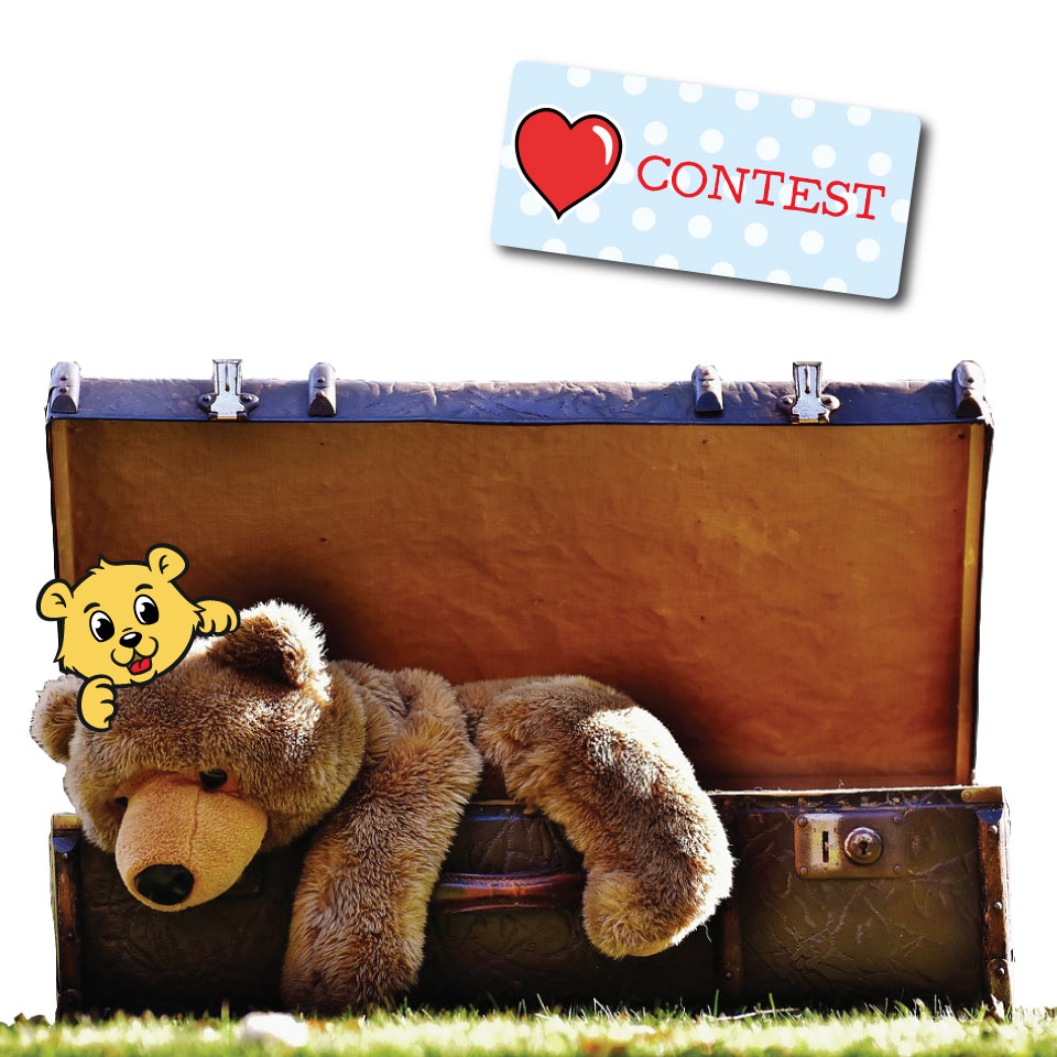 Introducing Our New Teddy Bear Logo – win stickers!