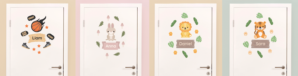 Welcome, Door Stickers!