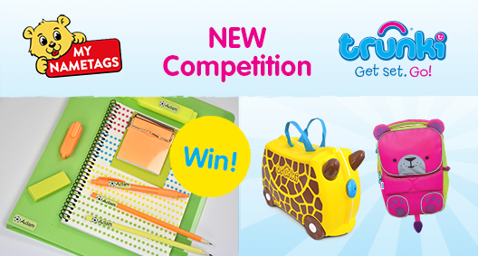 WIN A Bundle of Goodies with My Nametags & Trunki