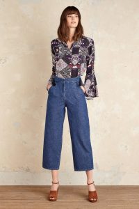 Image of Anthropologie wide-legged jeans