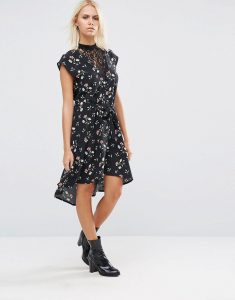 Image of a Dark Floral dress