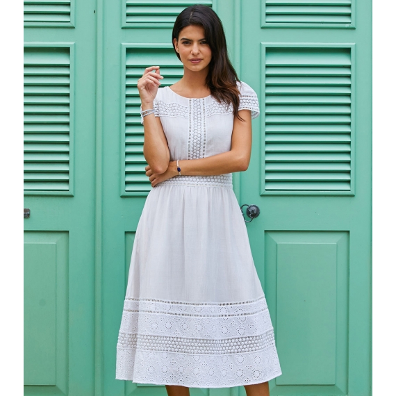 Aspiga Henley cotton dress