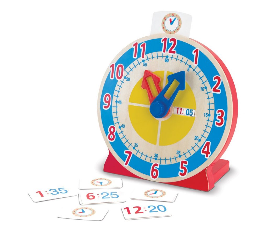 melissa and doug toy clock