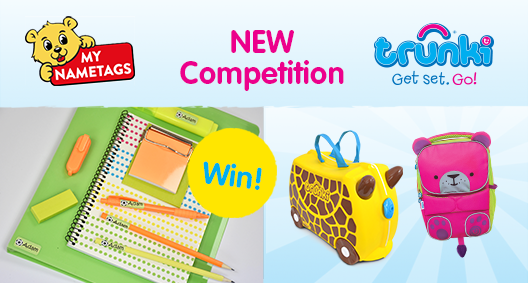 Read more about the article WIN A Bundle of Goodies with My Nametags & Trunki