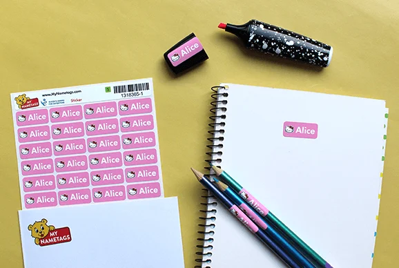 My Nametags Hello Kitty Themed Nametags Labels For Kids My Nametags Hello Kitty Themed Nametags Labels For Kids