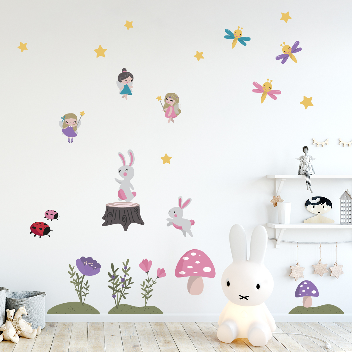 My Nametags Wall Stickers - Fairy
