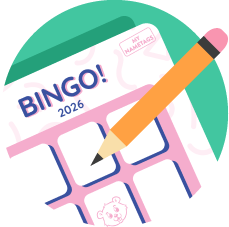BINGO card template