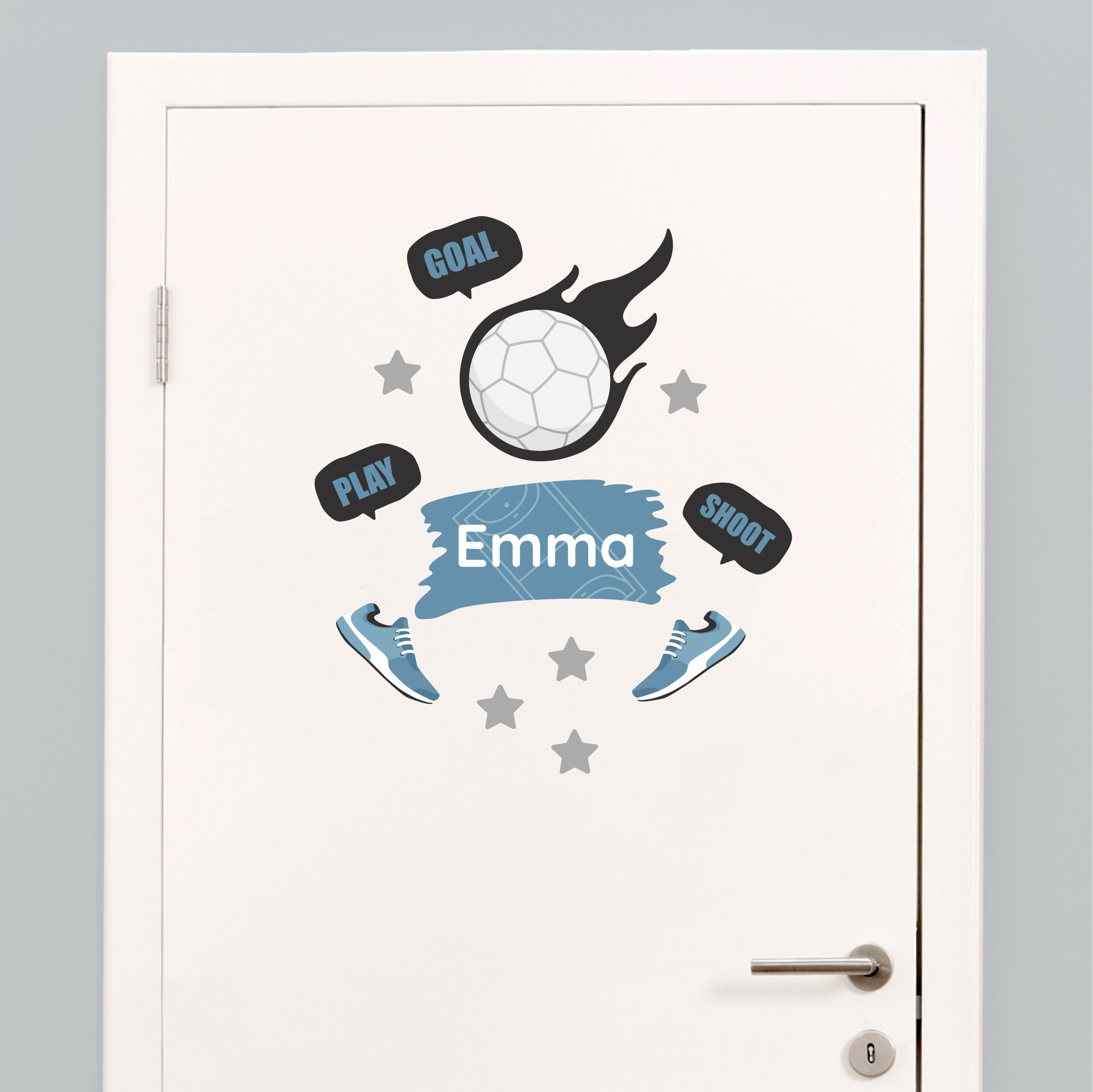 My Nametags Door Sticker - Handball