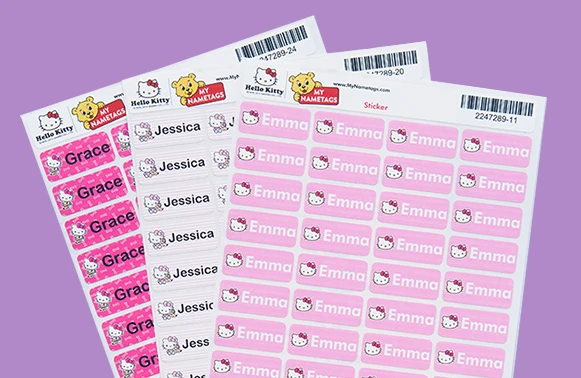 Hello Kitty Stickers & Iron-ons
