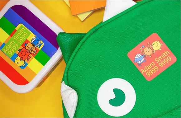 Mr Men Stickers and Iron-ons