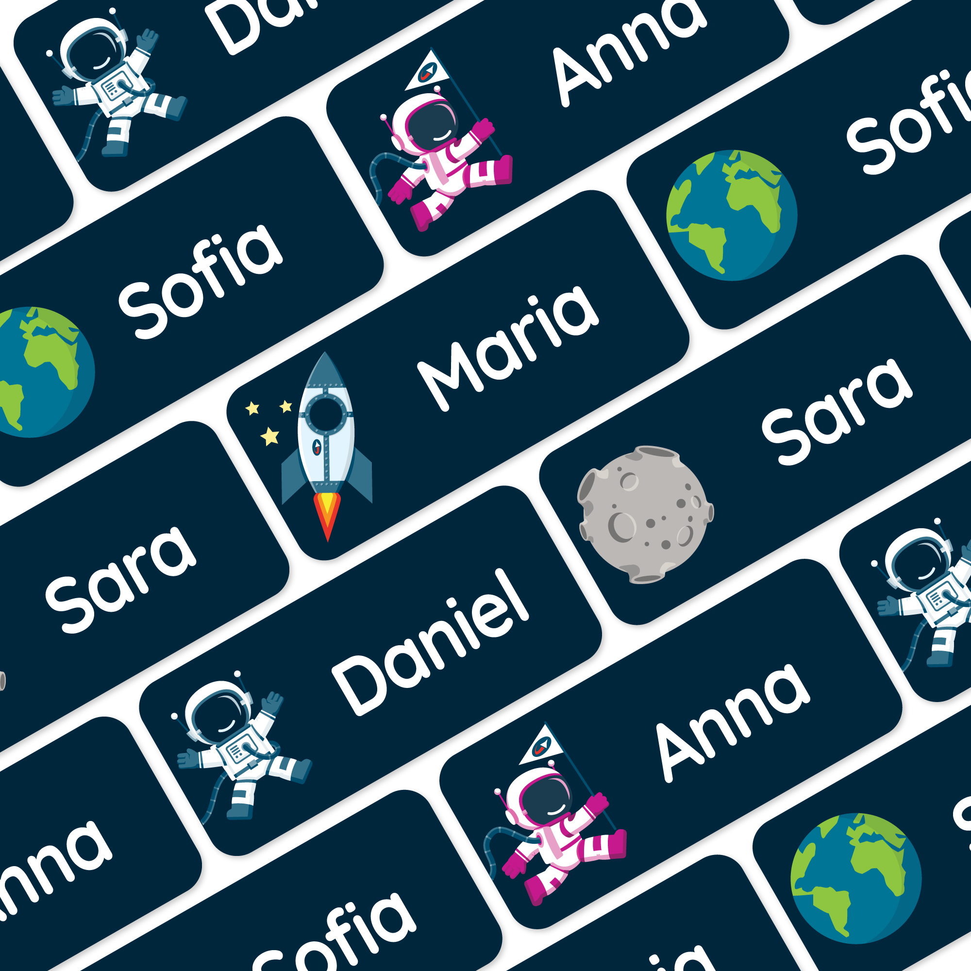 My Nametags 56 Sticker Name Labels