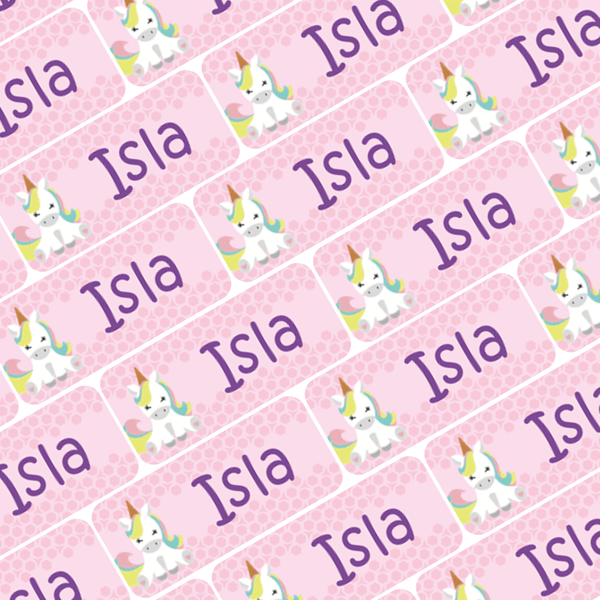 My Nametags Personalised Name Labels - Isla